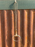 Whoa There Bit Necklace