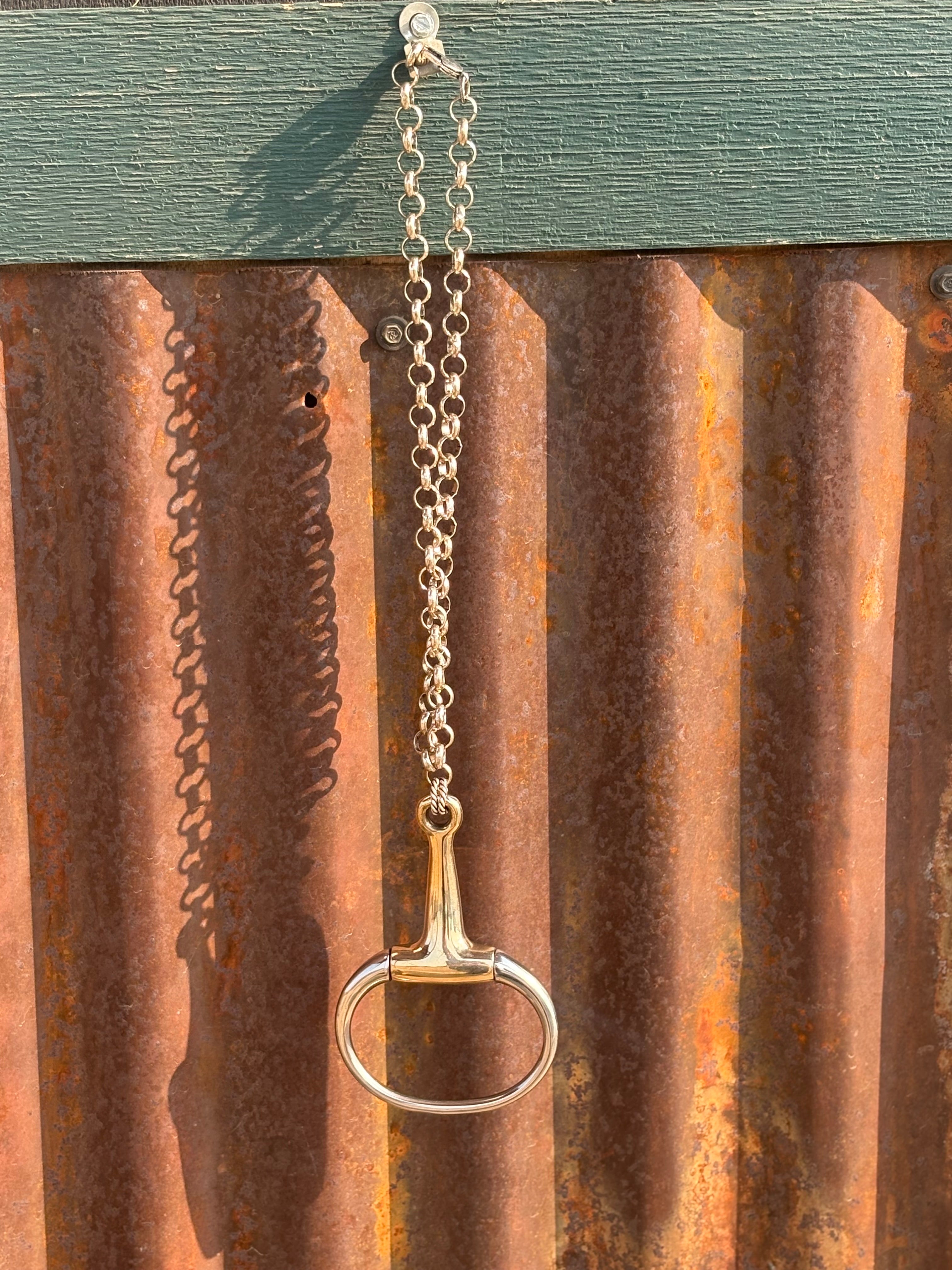 Whoa There Bit Necklace