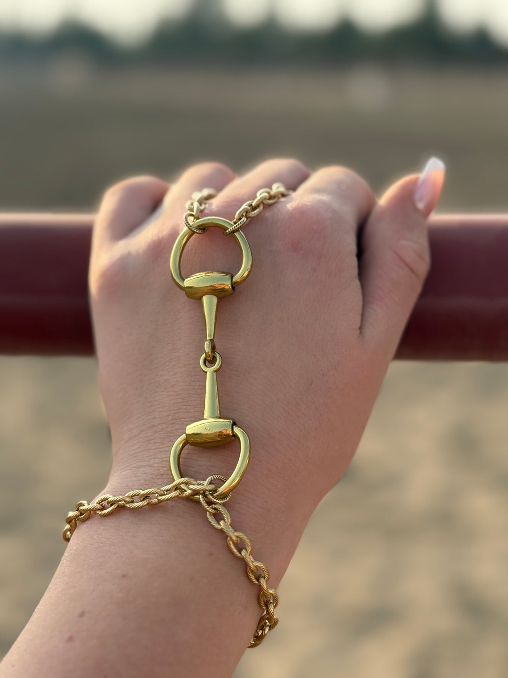 The Snaffle Hand Chain