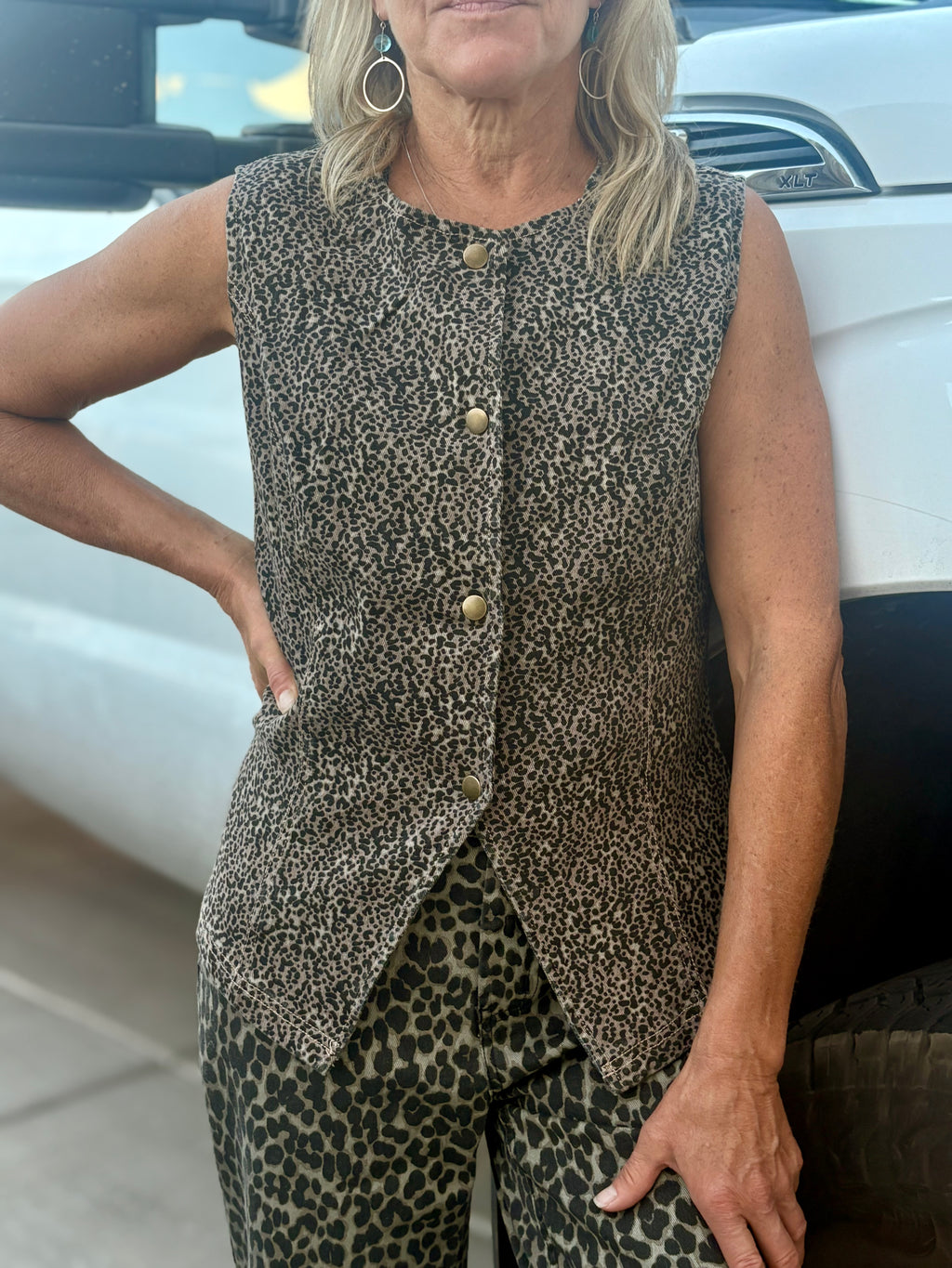 High Roller Denim Vest