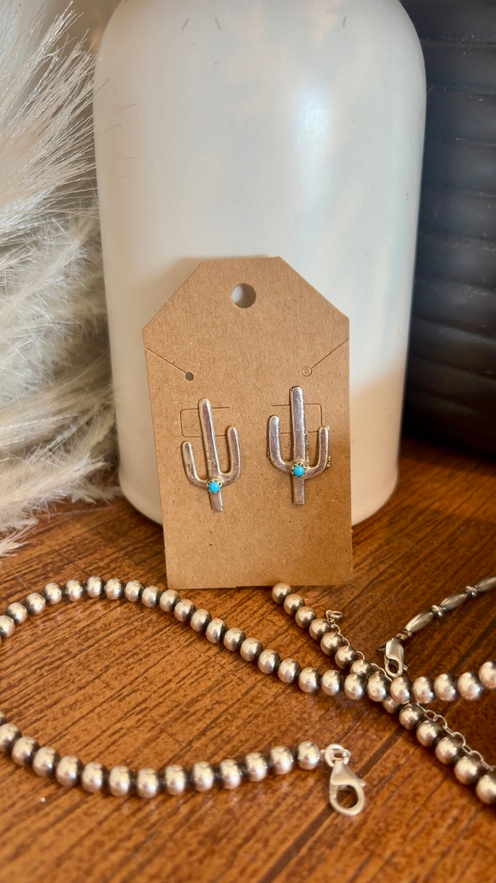Kingman & Cactus Studs