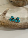 Kingman Rose Studs