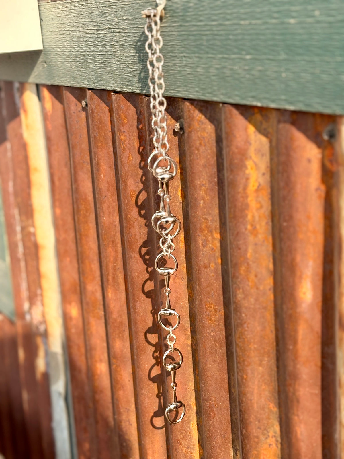 Snaffle Lariat Necklace