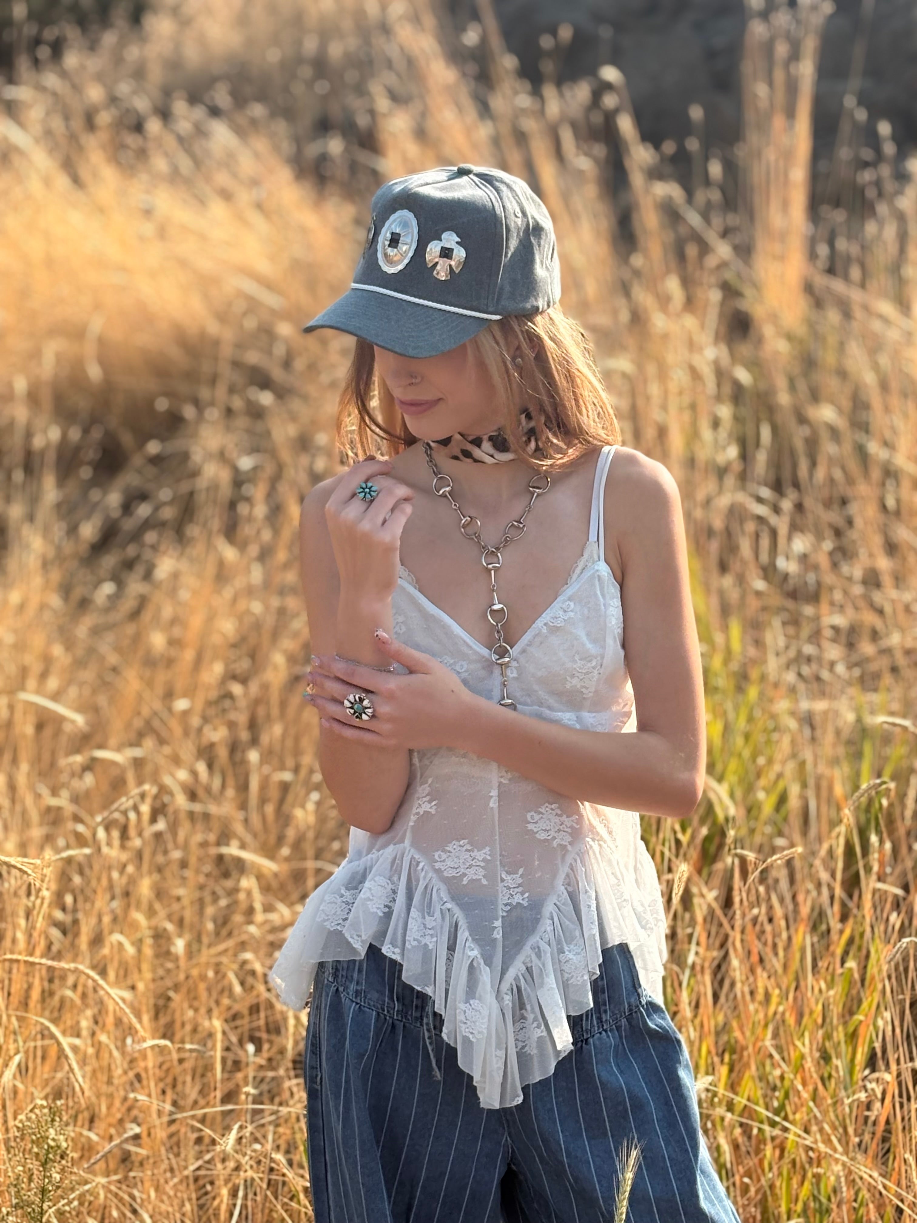 Thunderbird Concho Cap