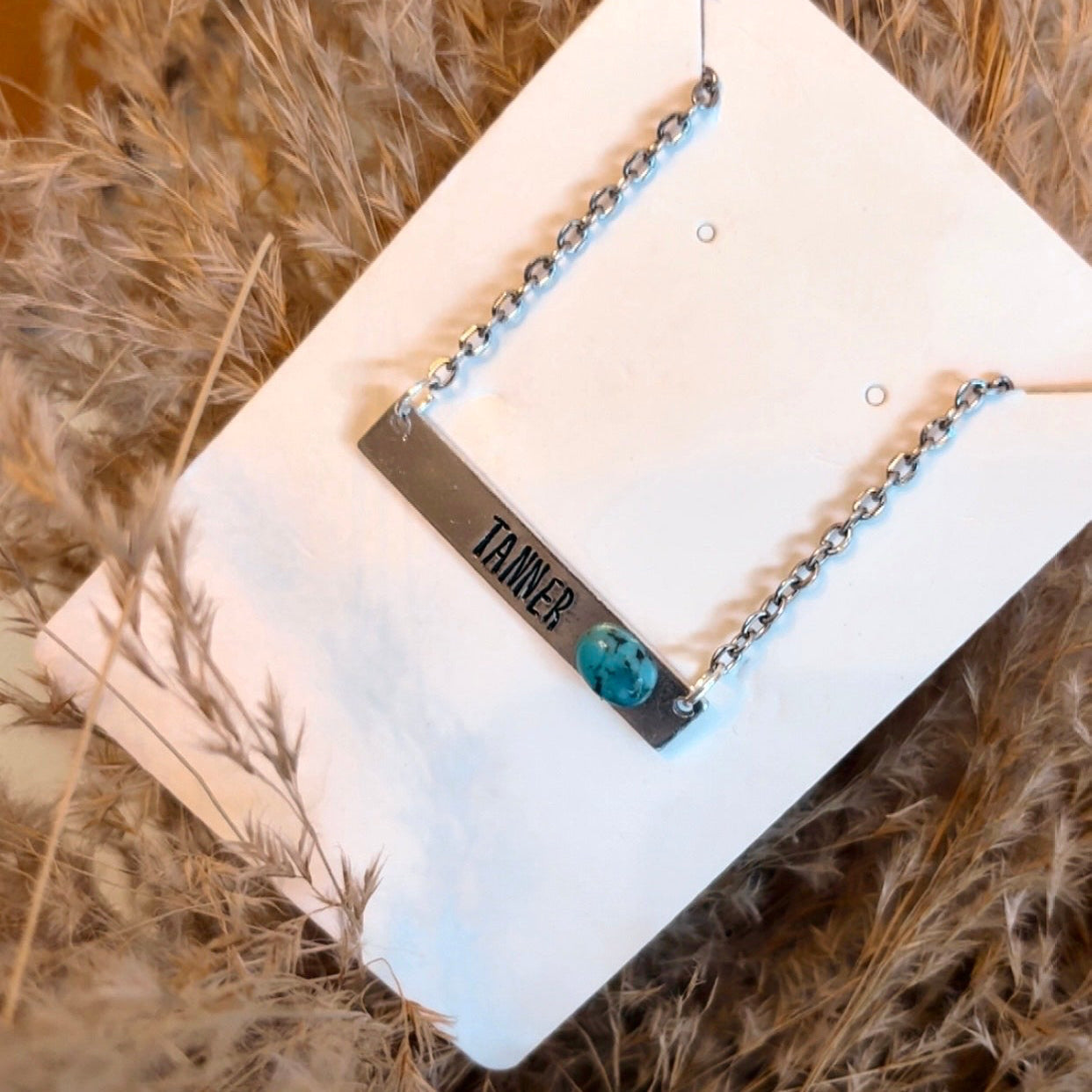 Turquoise Signature Bar