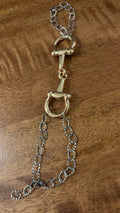Gold Snaffle Hand Chain
