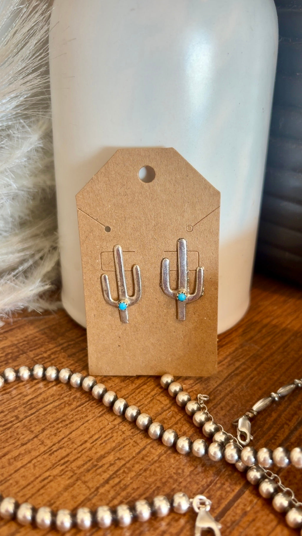Kingman & Cactus Studs