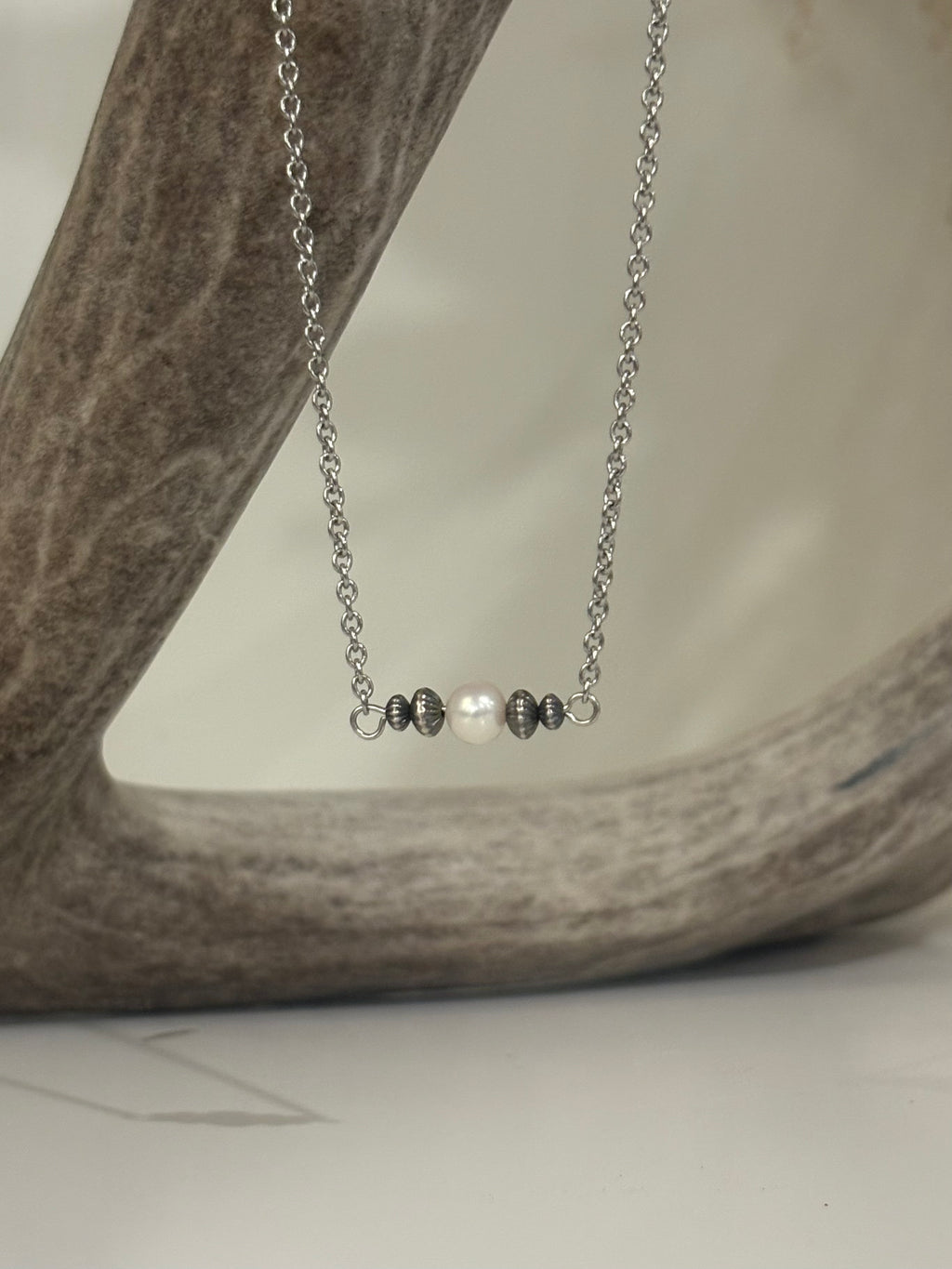 Sterling Saltwater Necklace