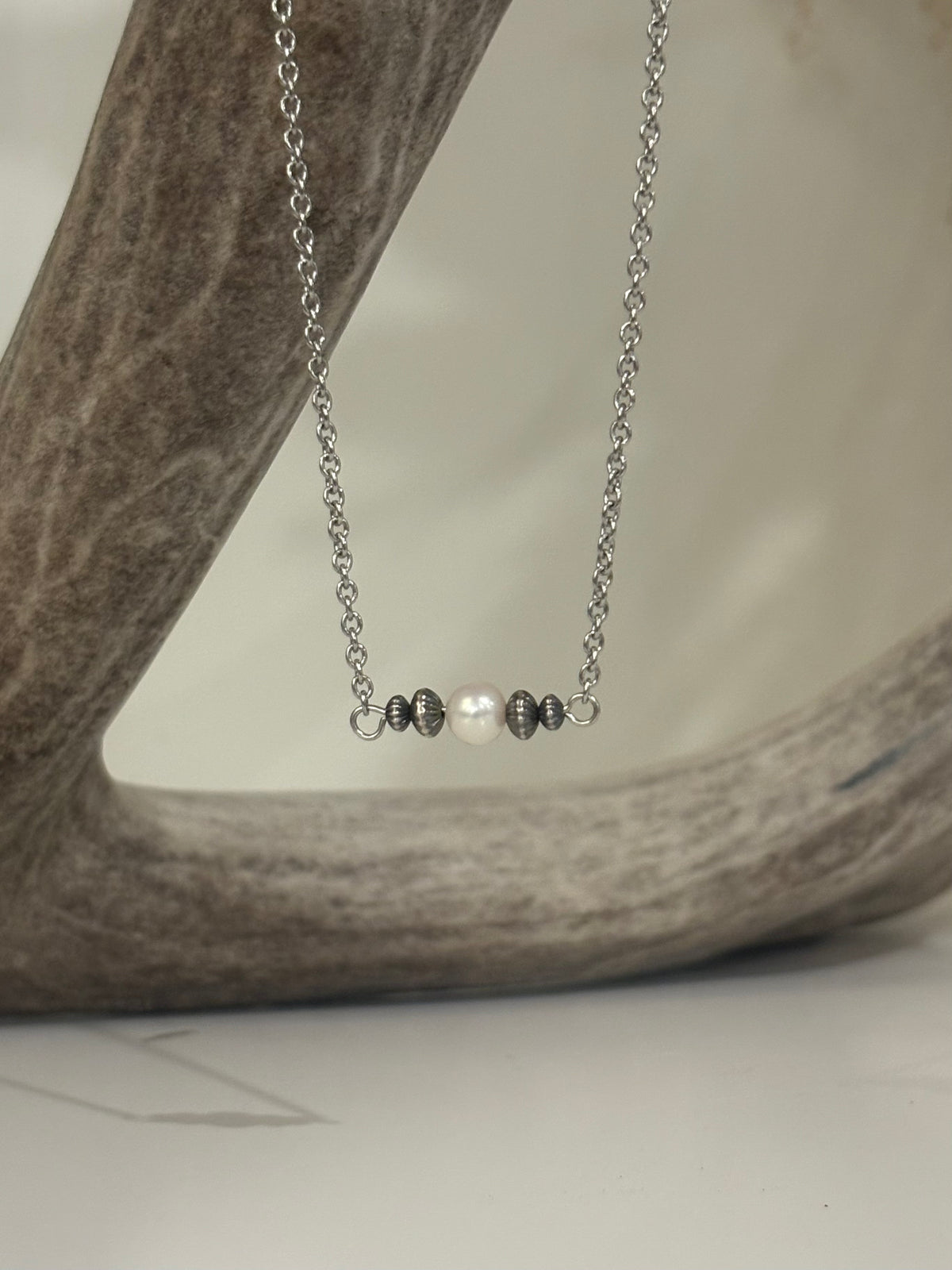 Sterling Saltwater Necklace