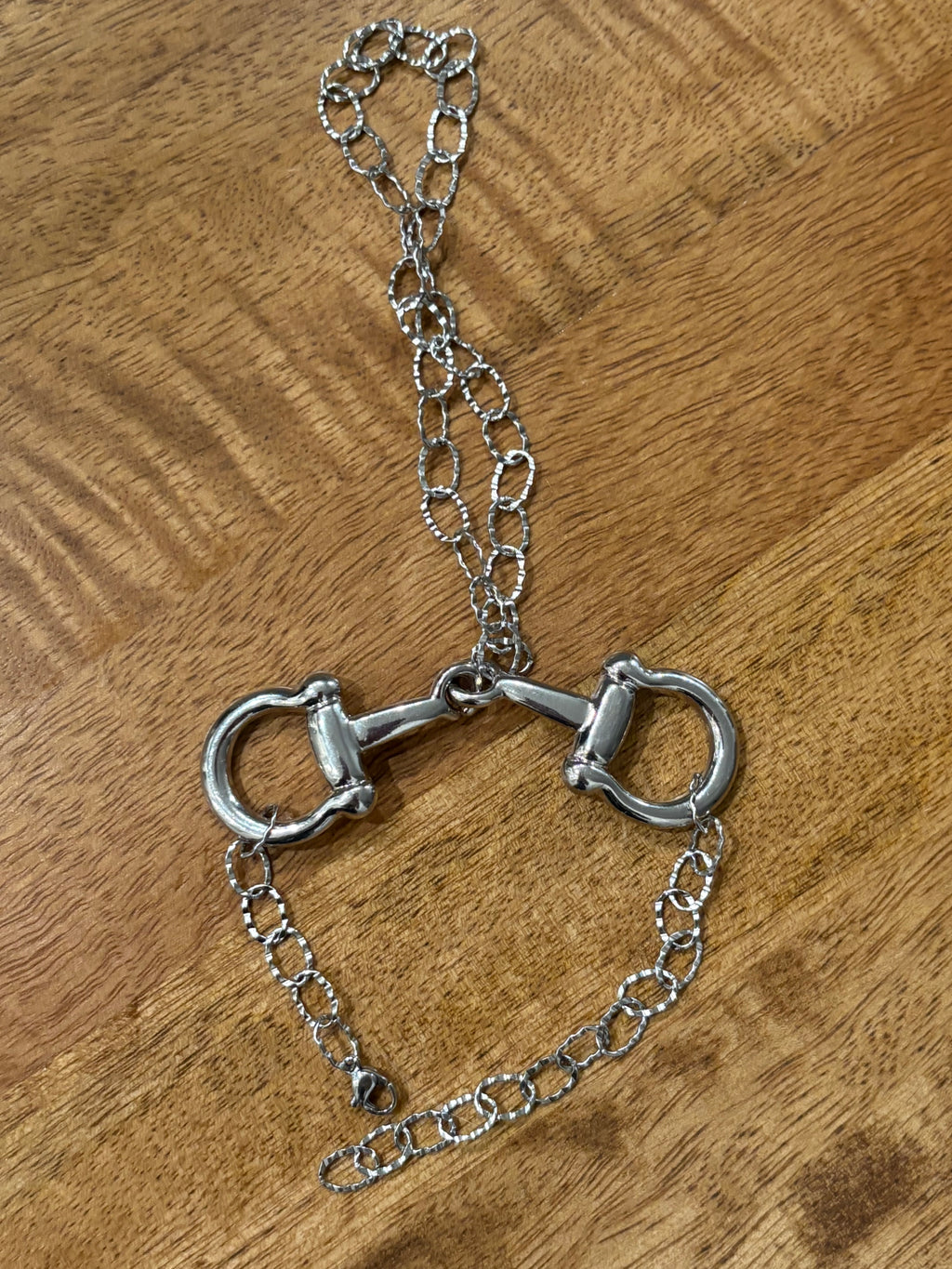 Sterling Snaffle Hand Chain