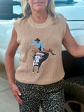 Buckin’ Babe Sweater Vest