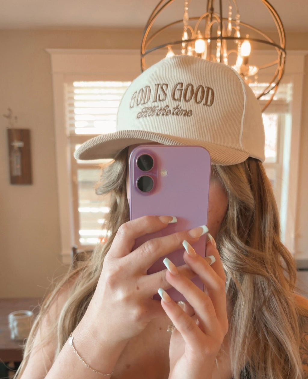 God Is Good Corduroy Cap