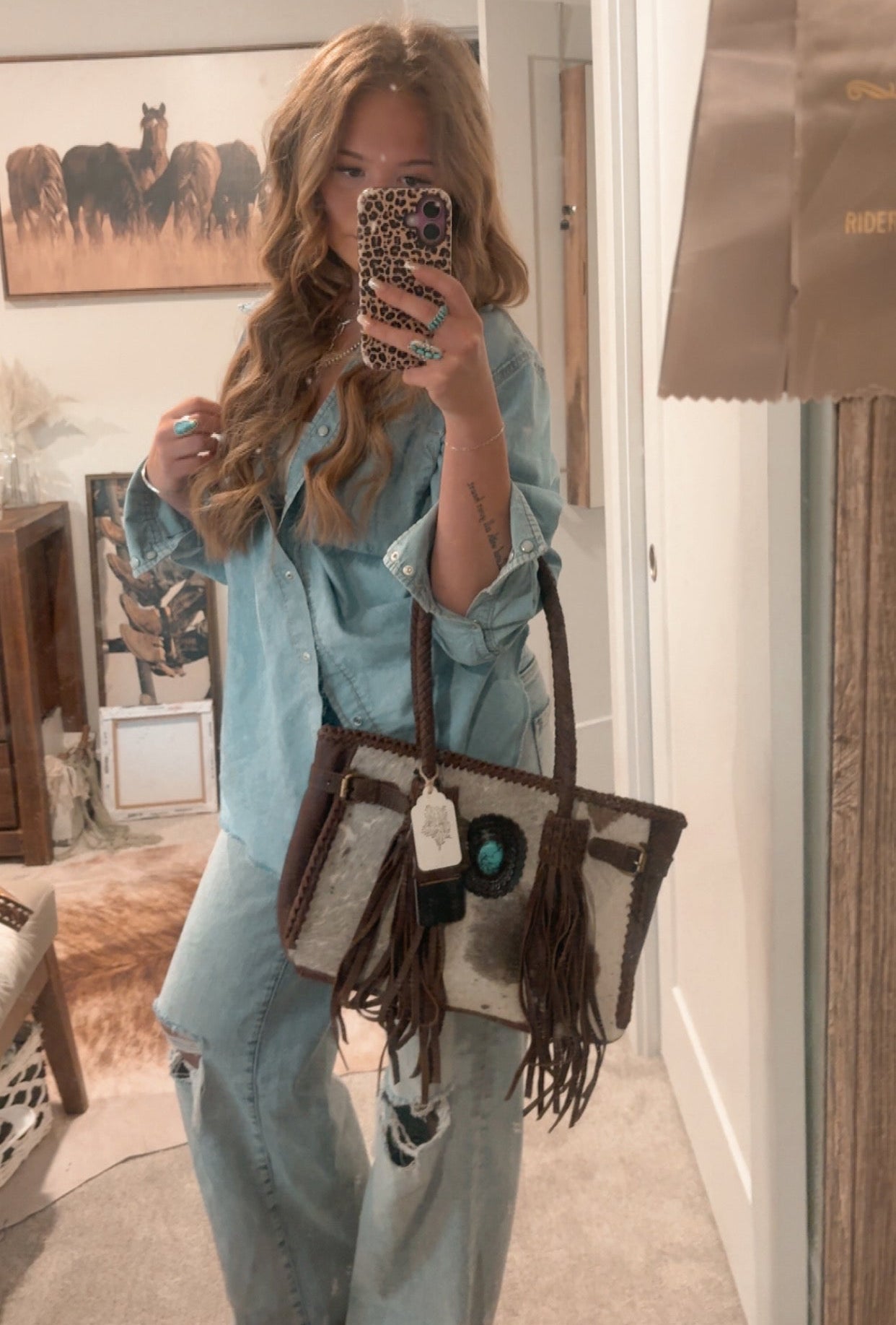 The Blue Darling Purse