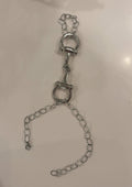 Sterling Snaffle Handchain