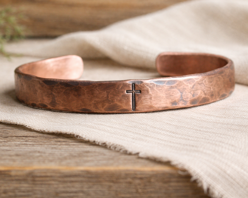 Psalm Copper Cuff
