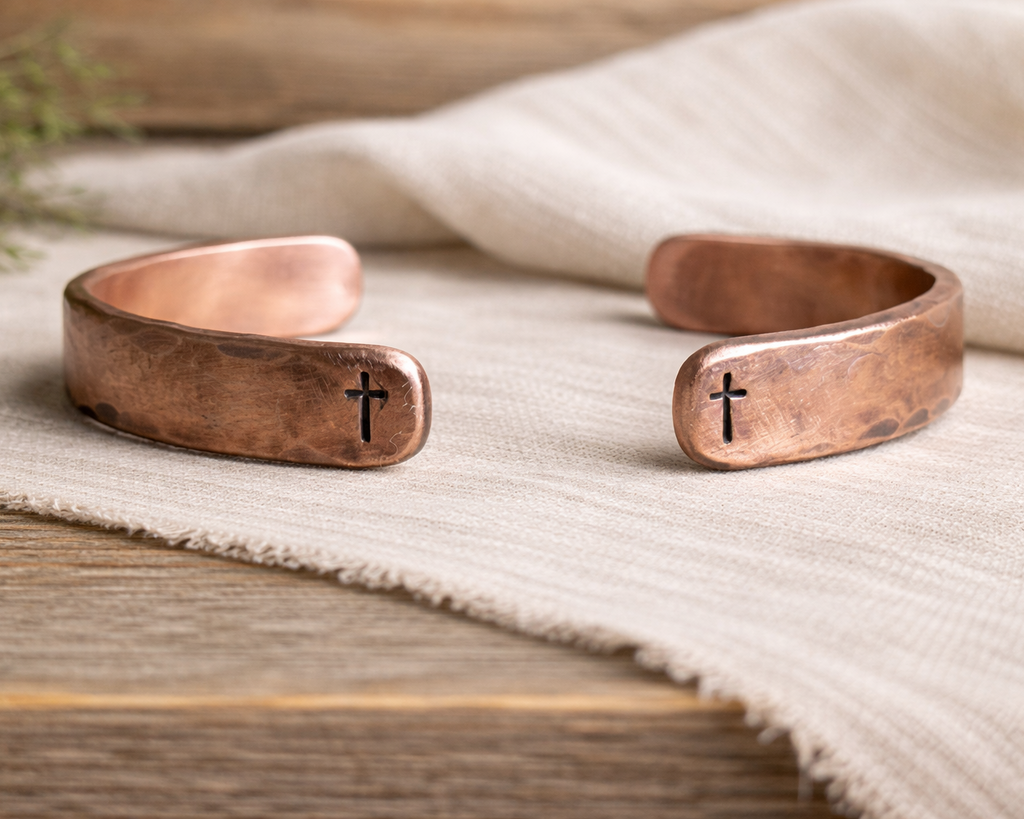 Psalm Copper Cuff