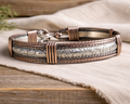 Copper & Sterling Cuff
