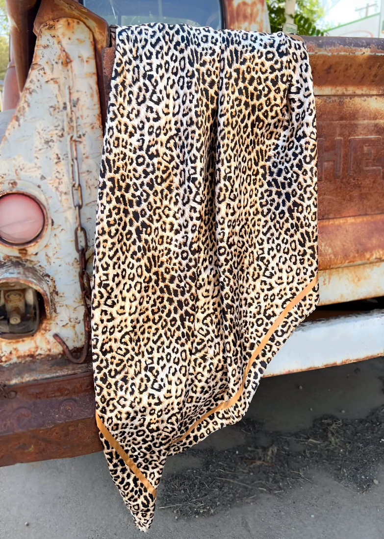 Liberty Leopard Wild Rag